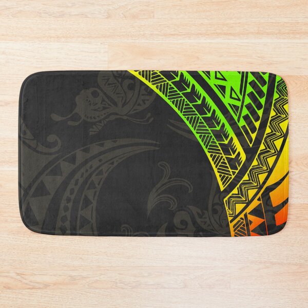 Item preview, colorful Polynesian tatoo design designed and sold by judsonsen.