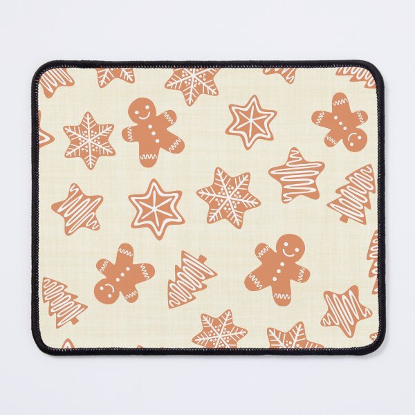Item preview, Christmas Gingerbread Cookies Cream Linen Effect designed and sold by cashewdays.
