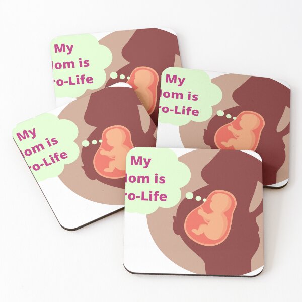 Item preview, My Mom is Pro-Life designed and sold by MEBH.
