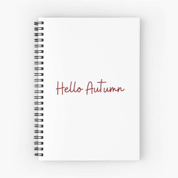Item preview, Hello Autumn in words - Welcoming Autumn designed and sold by Celey-shop.