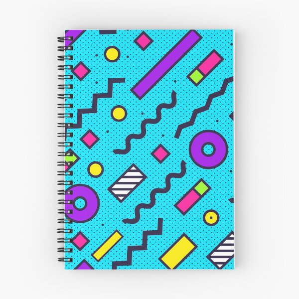 Artikelvorschau, 80er Jahre buntes Memphis Vaporwave-Muster entworfen und verkauft von designandclouds.