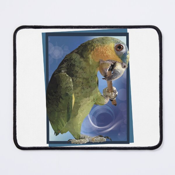 Item preview, Orange-winged Amazon designed and sold by obscurite.