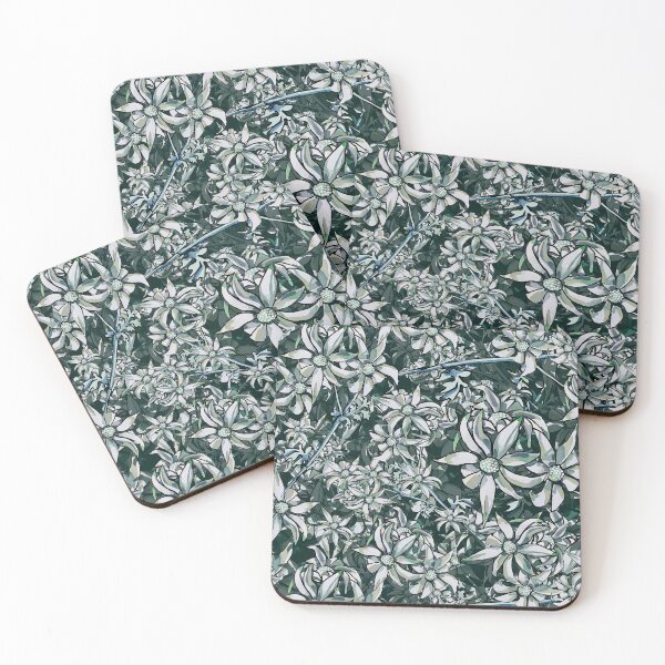 Item preview, Copia del campo de flores de franela designed and sold by ariellemorris.