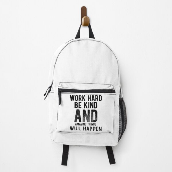 Item preview, Work Hard Be Kind And Amazing Things Will Happen Motivational Quotes Saying Inspirational Thoughts designed and sold by avinigav.