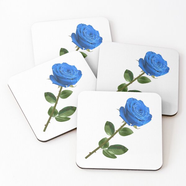 Aperçu de l'œuvre Rose bleue créée et vendue par Focal-Art.