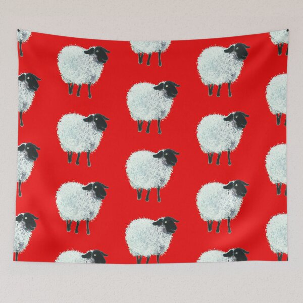 Item preview, Suffolk sheep painting designed and sold by MatsonArtDesign.