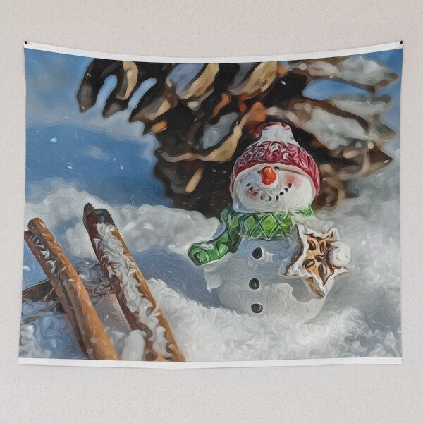 Item preview, Smiling Mr Snowman designed and sold by Funpart.