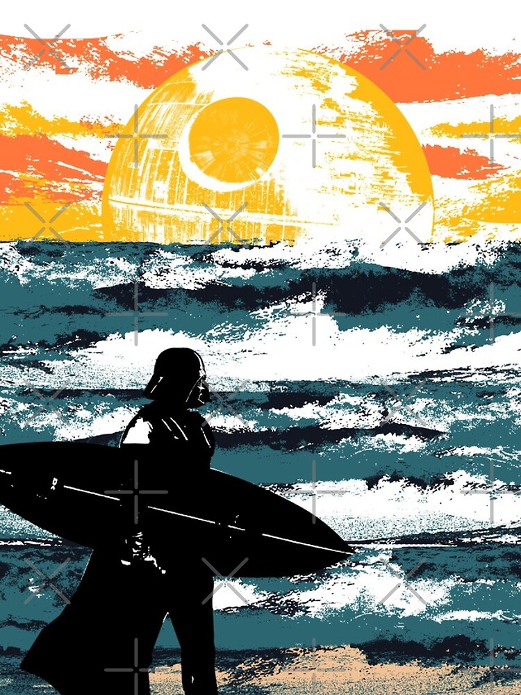 Imagen 4 de 4, Funda de iPhone con la obra Día de surf, diseñada y vendida por clingcling.