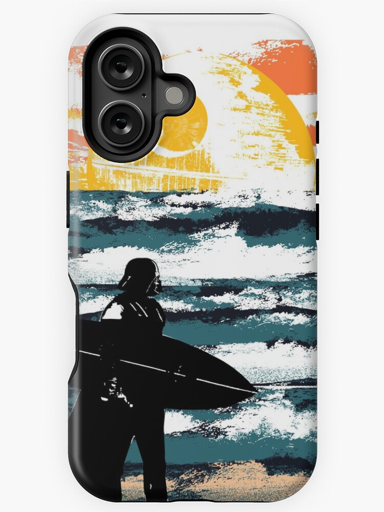 Imagen 1 de 4, Funda de iPhone con la obra Día de surf, diseñada y vendida por clingcling.