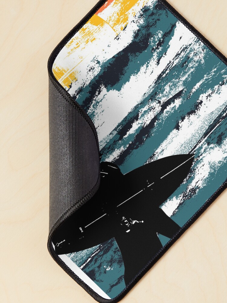 Imagen 2 de 5, Alfombrilla de ratón con la obra Día de surf, diseñada y vendida por clingcling.