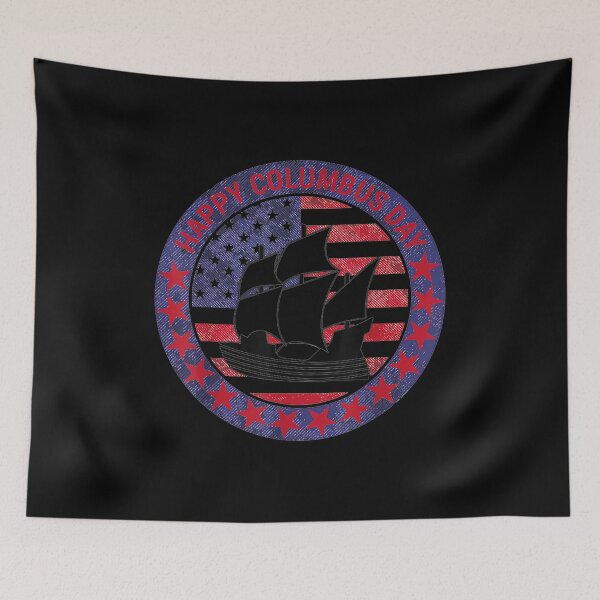 Item preview, Christopher Columbus Day History Voyage American designed and sold by Hampusdahlin.