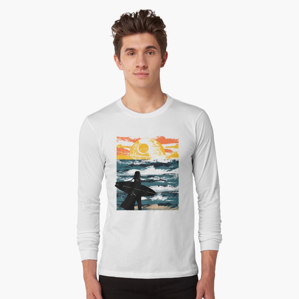 Vista previa del artículo con la obra «Camiseta de manga larga», diseñado y vendido por clingcling.