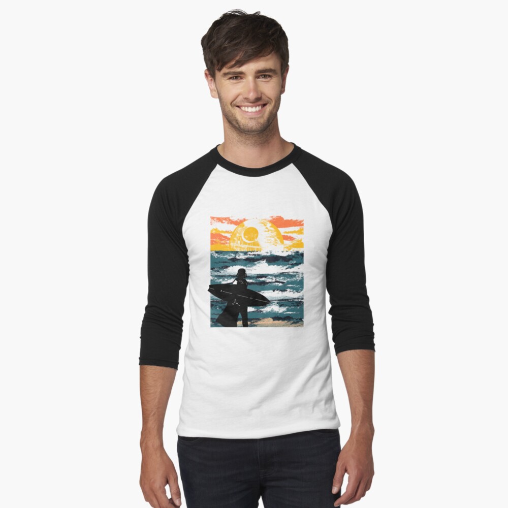 Vista previa del artículo con la obra «Camiseta ¾ estilo béisbol», diseñado y vendido por clingcling.