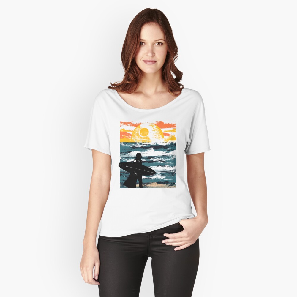 Vista previa del artículo con la obra «Camiseta ancha», diseñado y vendido por clingcling.