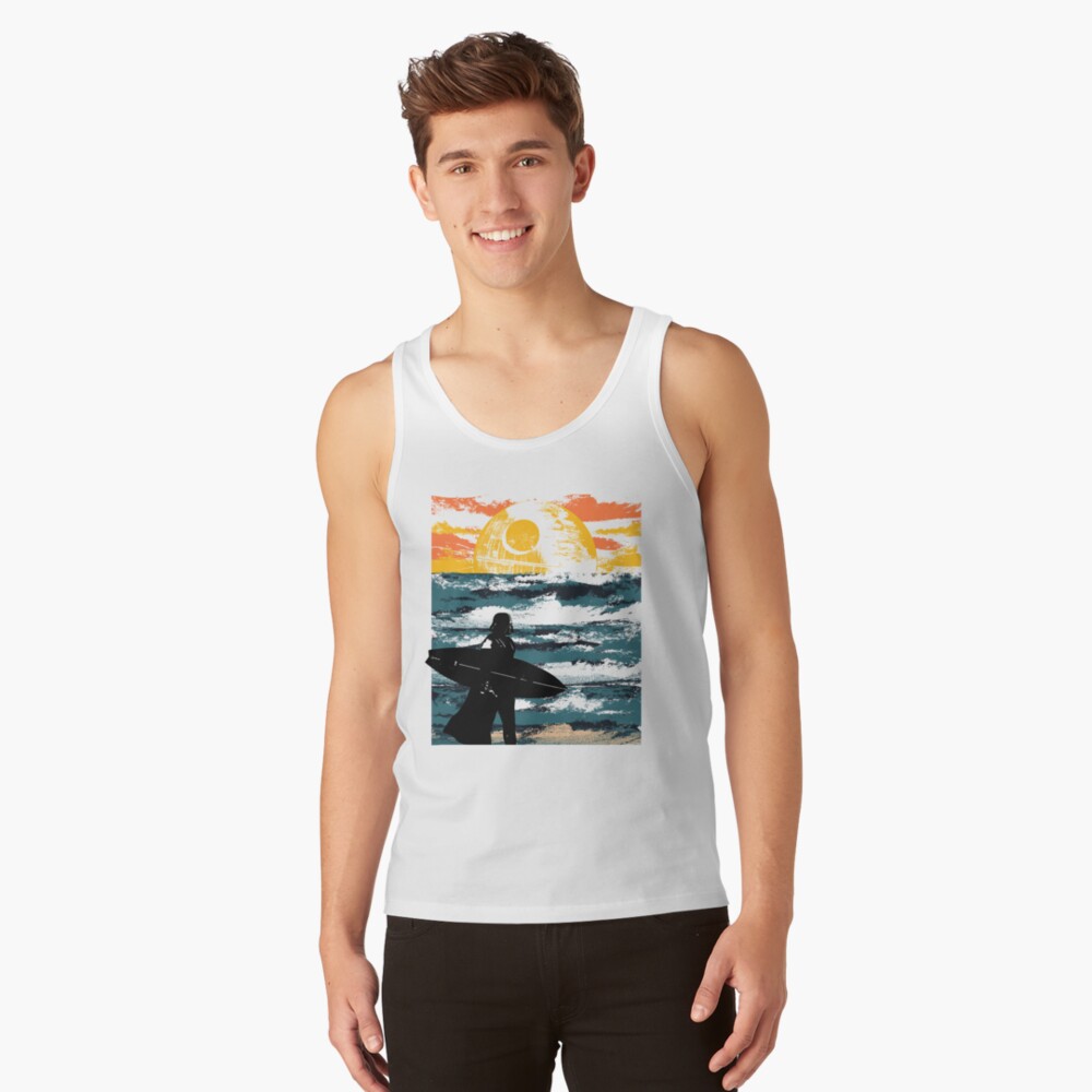 Vista previa del artículo con la obra «Camiseta de tirantes», diseñado y vendido por clingcling.