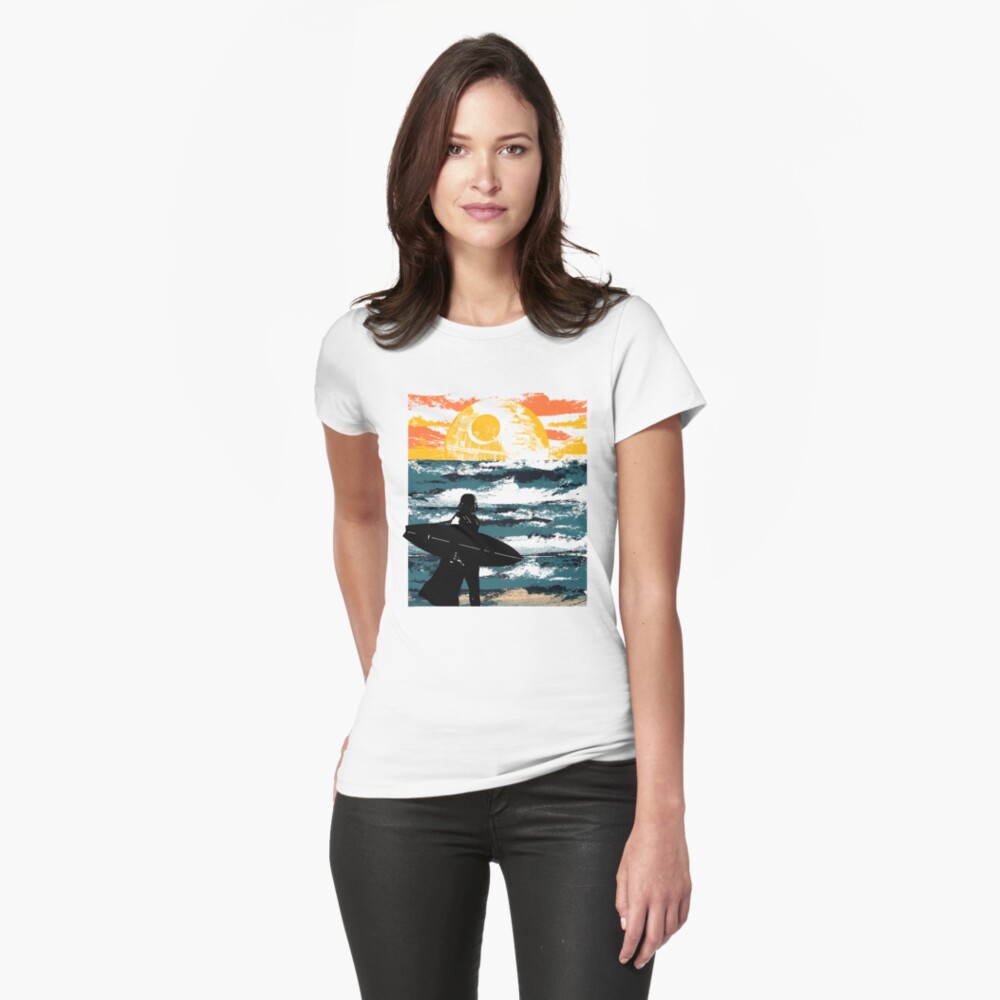 Vista previa del artículo con la obra «Camiseta entallada», diseñado y vendido por clingcling.