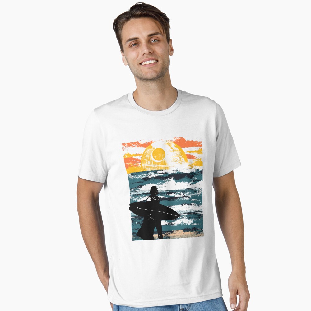 Vista previa del artículo con la obra «Camiseta esencial», diseñado y vendido por clingcling.
