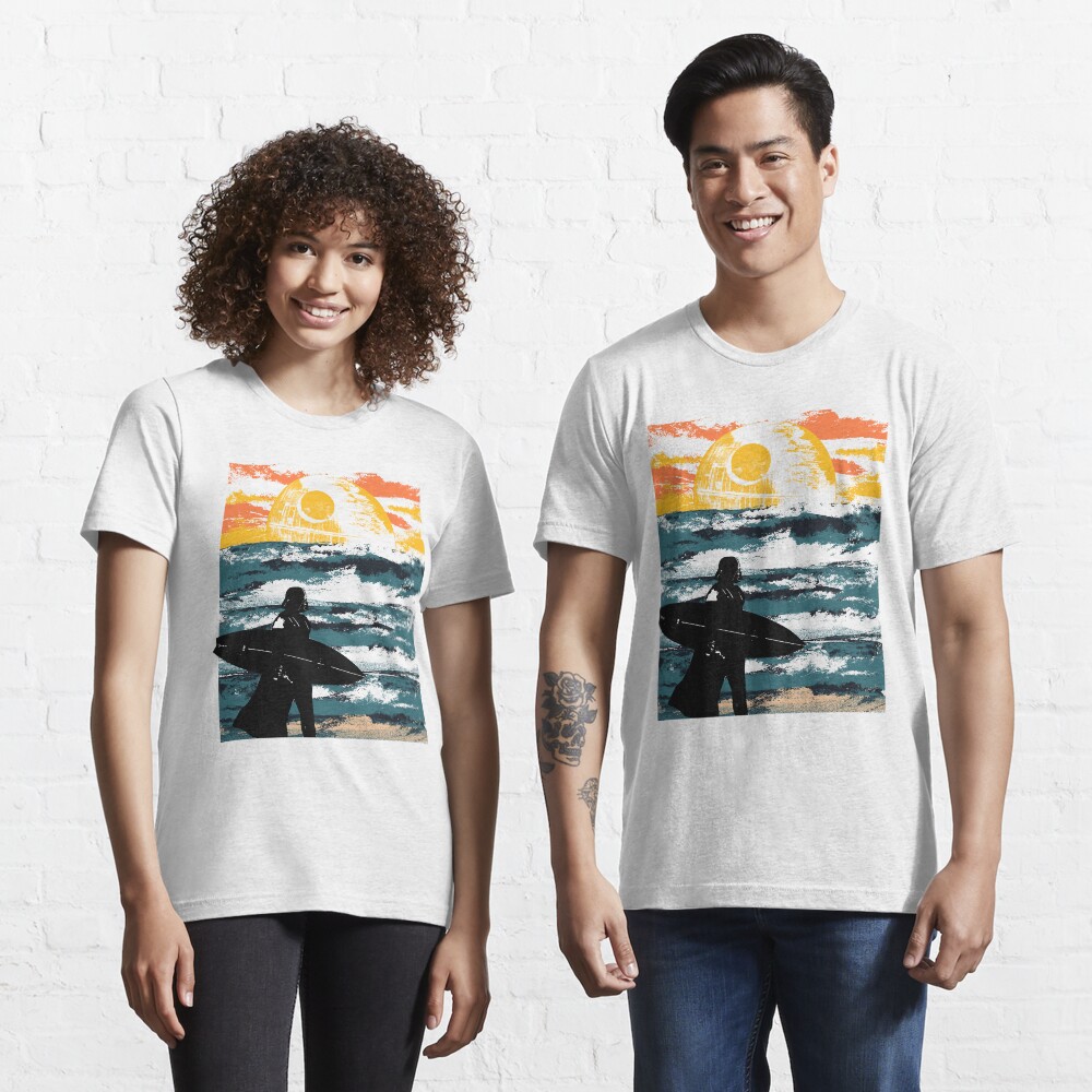 Vista previa del artículo con la obra «Camiseta esencial», diseñado y vendido por clingcling.