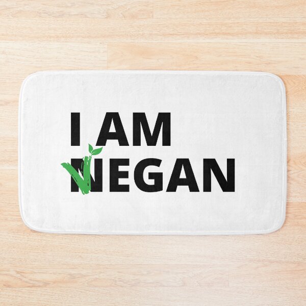 Item preview, I Am Vegan | Negan | TWD designed and sold by itsokaybyme.