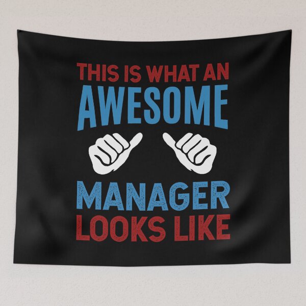 Item preview, Awesome Manager, Cool Manager designed and sold by LostTraveller.