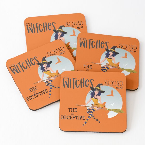 Item preview, Witches Squad Halloween Autumn Print Collector Witch No.17 The Deceptive,Trick Or Treat Tees, Autumn Gift,Witch Flying,Don't Drink And Fly designed and sold by BuddyBoots.