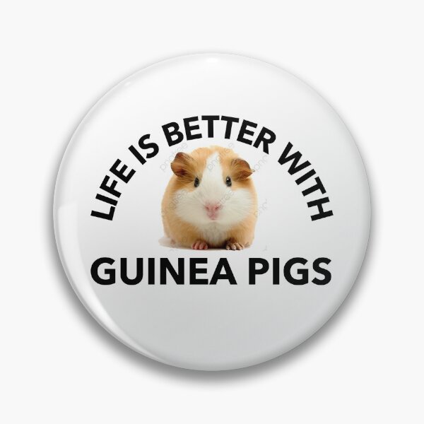Item preview, Life is Better with Guinea Pigs -funny cavy design in black text designed and sold by katiekendall.