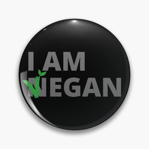 Item preview, I Am Vegan | Negan | TWD designed and sold by itsokaybyme.