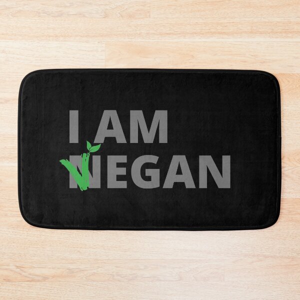 Item preview, I Am Vegan | Negan | TWD designed and sold by itsokaybyme.