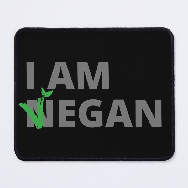 Item preview, I Am Vegan | Negan | TWD designed and sold by itsokaybyme.