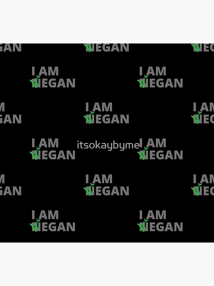 I Am Vegan, Negan, TWD Poster for Sale by itsokaybyme