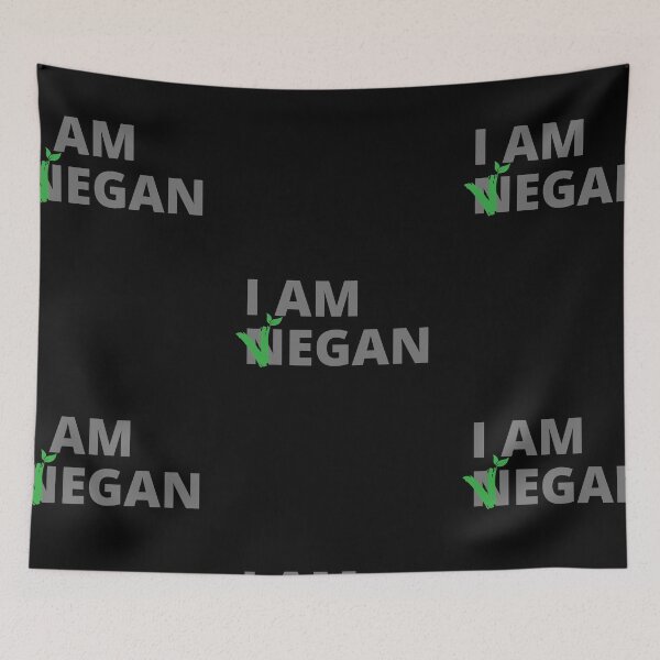 Item preview, I Am Vegan | Negan | TWD designed and sold by itsokaybyme.