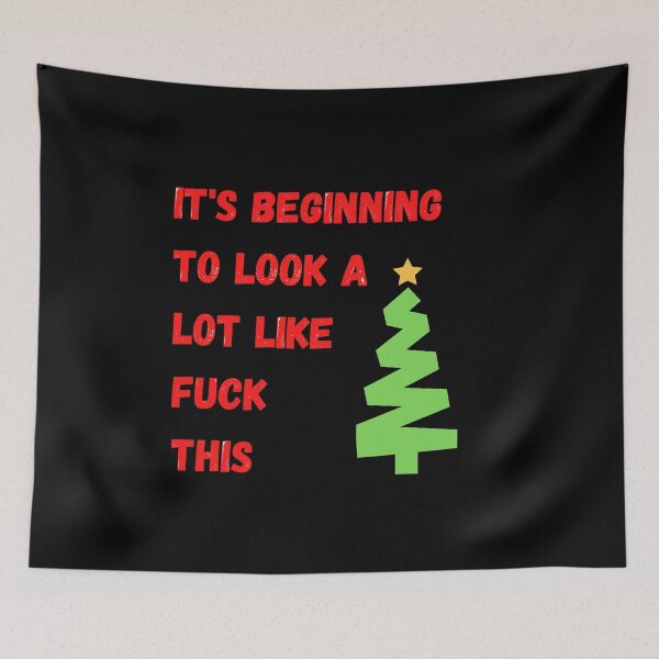 Item preview, Está empezando a parecerse mucho a la mierda con esto | Cita divertida Navidad designed and sold by D-Shirt-More.