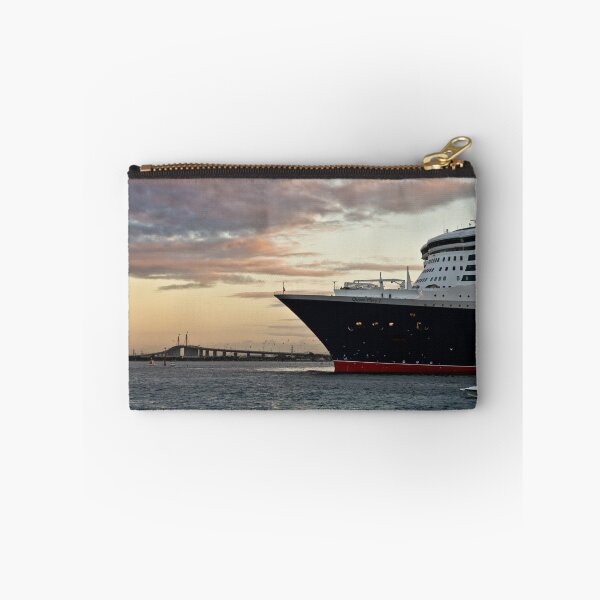 Item preview, Queen Mary 2 and Melbourne's Westgate Bridge designed and sold by Russell Charters.