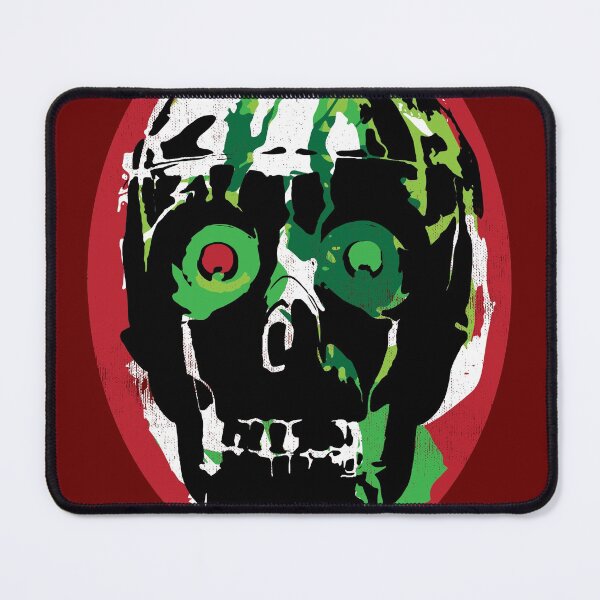 Item preview, Bloody Skull of Truth (Red Devil Egg Scary Face) designed and sold by TheDirtyType.