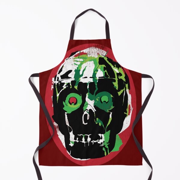 Item preview, Bloody Skull of Truth (Red Devil Egg Scary Face) designed and sold by TheDirtyType.