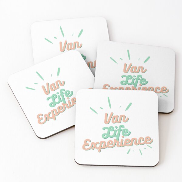 Item preview, Van life experience colorful travel quote designed and sold by LifeSights.