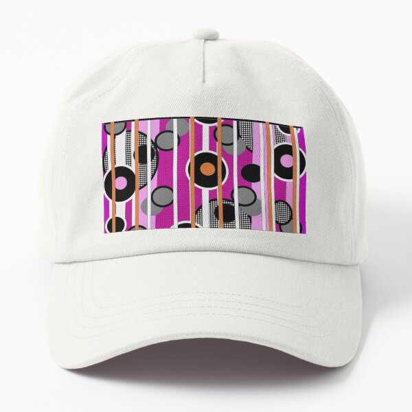 Polka Dots Geometric Dad Hat