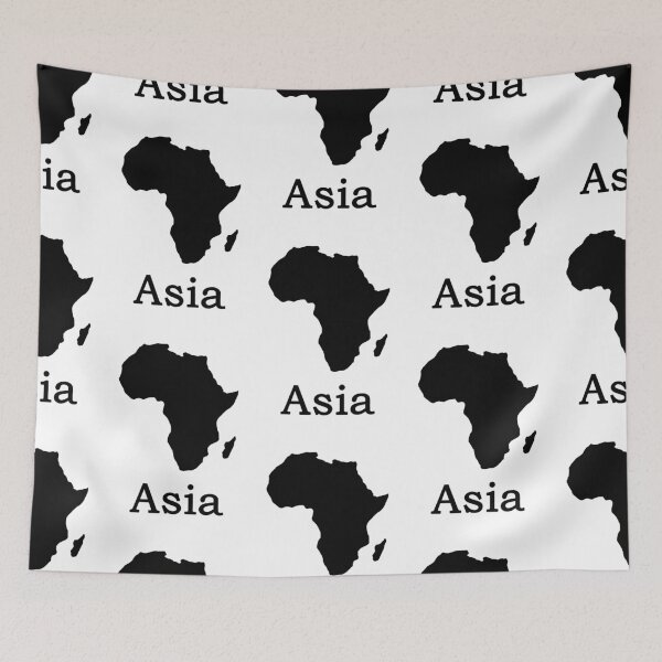 Item preview, Find Funny Mixed up Africa Asia designed and sold by RabortHill.