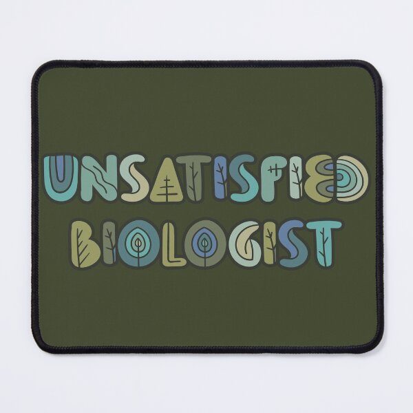Item preview, Unsatisfied Biologist -Blue designed and sold by Chubuter.