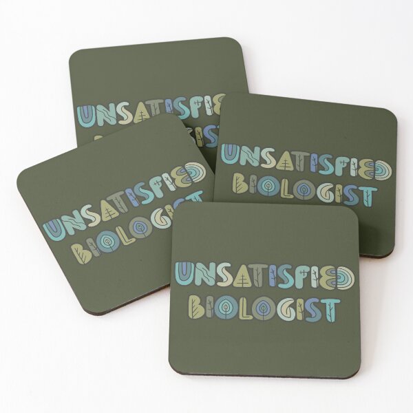 Item preview, Unsatisfied Biologist -Blue designed and sold by Chubuter.