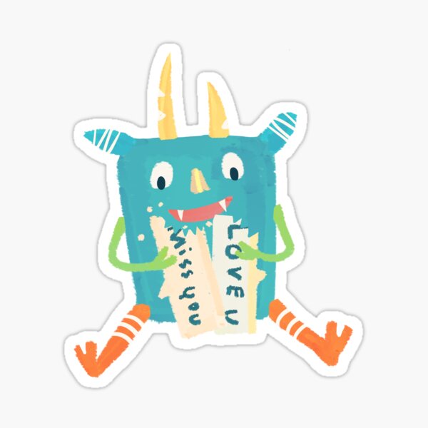the MessageEater: Miss You Sticker