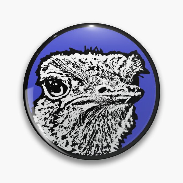 Item preview, Ostrich Stencil designed and sold by RevolutionInPaint.