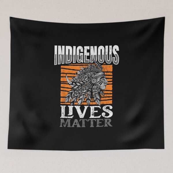 Item preview, Indigenous Lives Matter Christopher Columbus Day designed and sold by Hampusdahlin.