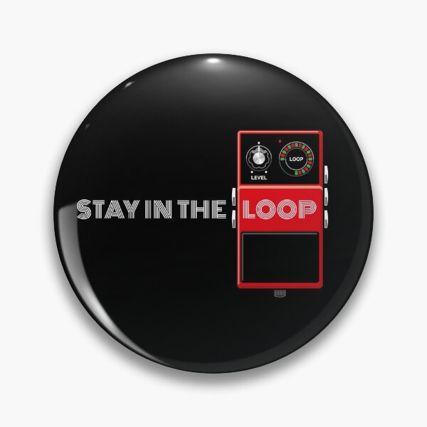 Item preview, Stay In The Loop (red) designed and sold by Muso-Art.