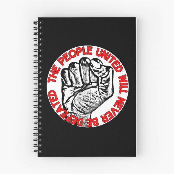 Item preview, The People United Will Never Be Defeated designed and sold by RevolutionInPaint.