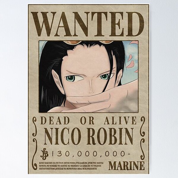 SHANKS - One Piece Wanted #1 - One Piece Posters - (Wanted/Marine