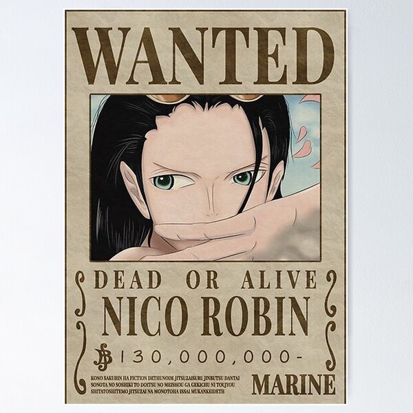 SHANKS - One Piece Wanted #1 - One Piece Posters - (Wanted/Marine)