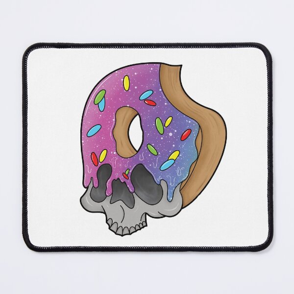 Item preview, Galactic Donut Skull Fusion: Sweet Surreal Delight designed and sold by ShutterStudios.