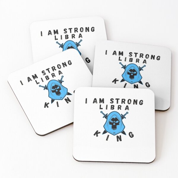 Item preview, I am strong Libra king designed and sold by ISRAA STORE999.