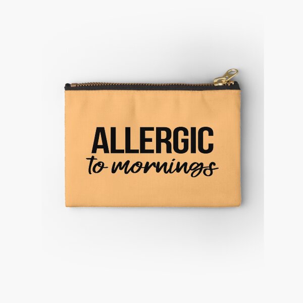 Item preview, Allergic to mornings designed and sold by LiveToLearn.
